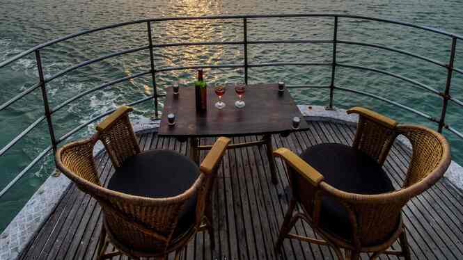 View from M.V. Oceanus